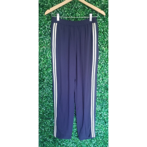 13. J.Crew Crepe track pant - Picture 4 of 7